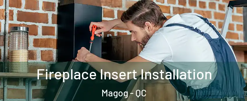 Fireplace Insert Installation Magog - QC