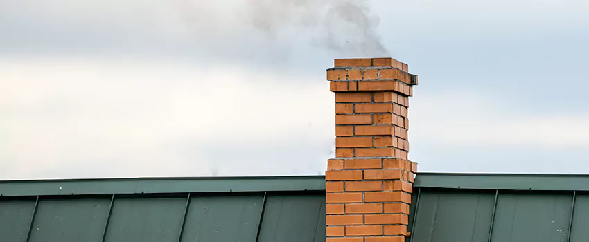 Commercial Brick Chimney Installation in Magog, Quebec