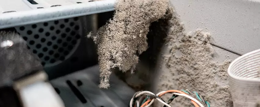 Clogged Dryer Vent Lint Cleaning in Magog, Quebec