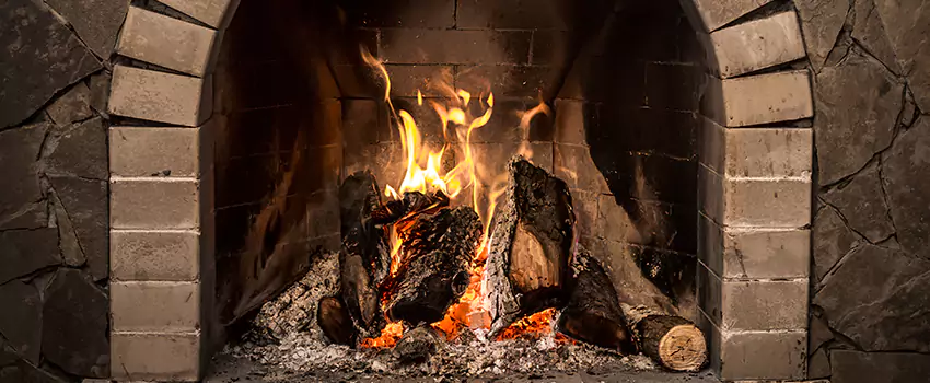 Cracked Electric Fireplace Bricks Repair Services in Magog, QC