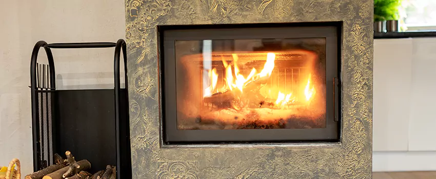 Decorative Electric Fireplace Installation in Magog, QC