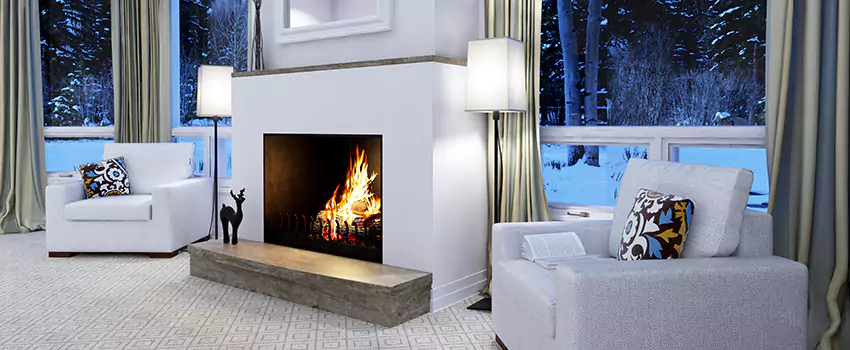 Metal Firebox Installation For Fireplace in Magog, QC