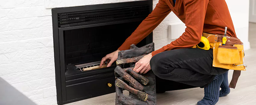 Metal Fireplace Installation in Magog, Quebec
