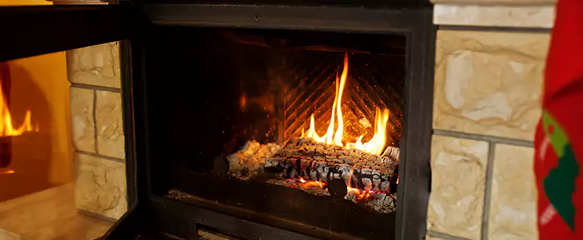 Gas Fireplace Ember Bed Design Services in Magog, Quebec