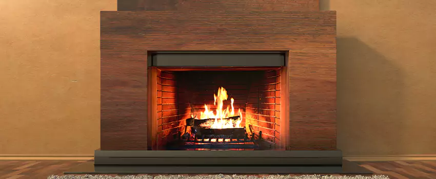 Mendota Hearth Landscape Fireplace Installation in Magog, Quebec