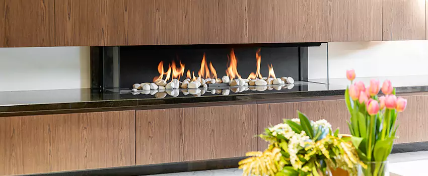 Outdoor Modern Fireplace Renovation Services in Magog, QC