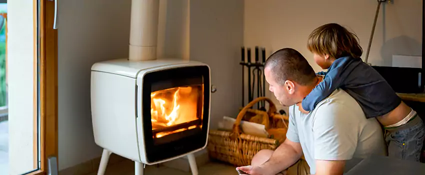 Morso Cast Iron Fireplace Insert Installation in Magog, QC