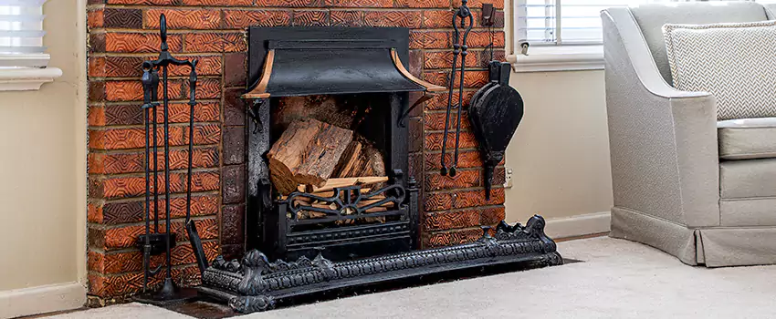 Vintage-style Fireplace Redesign in Magog, Quebec