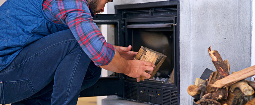 Old Broken Fireplace Repair And Replacement in Magog, QC