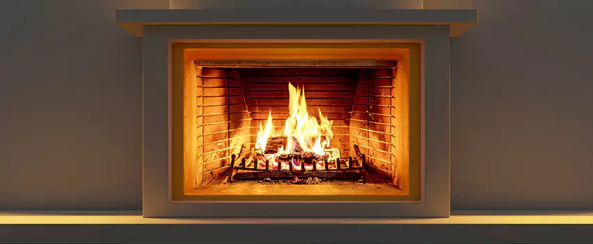 Open Flame Wood-Burning Fireplace Installation Services in Magog, Quebec