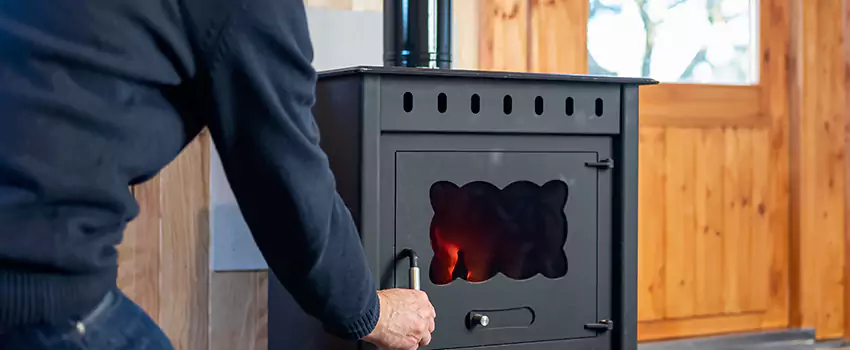 Pellet Stove Chimney Pipe Installation in Magog, QC