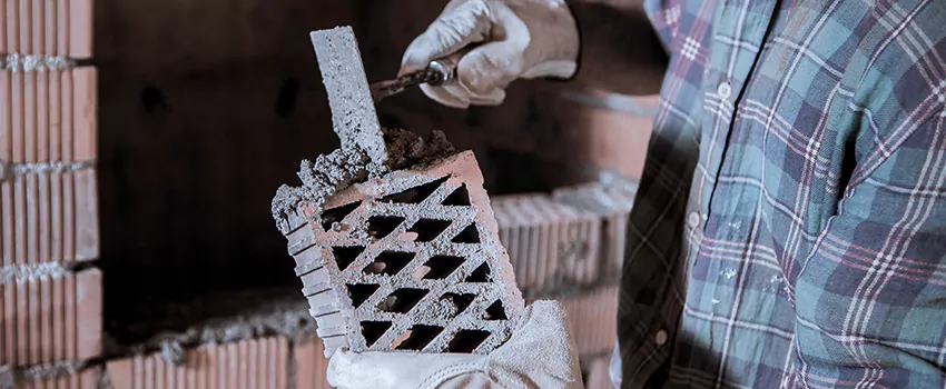 Repairing Damaged Fireplace Tiles in Magog, Quebec