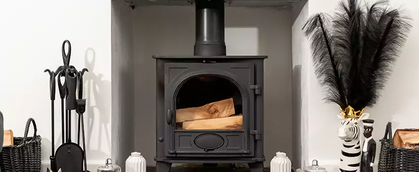 Thelin Hearth Products Providence Pellet Insert Fireplace Installation in Magog, QC