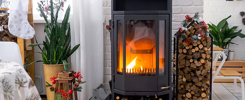 Thelin Hearth Products Direct Vent Gas Stove Fireplace Inspection in Magog, QC
