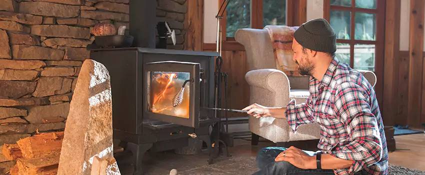 Wood Stove Stone Chimneys Installation Services in Magog, QC